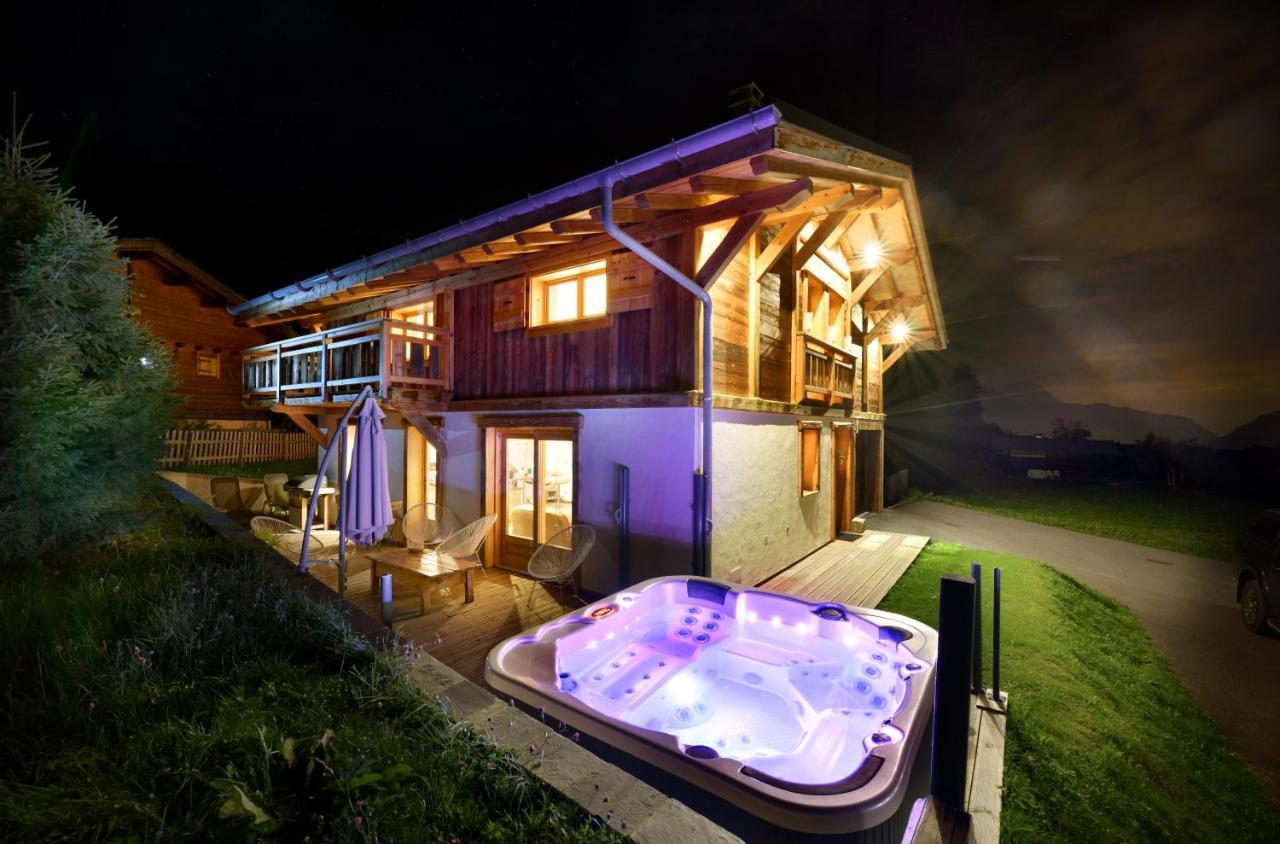 Vielyterra - Chalet Haut De Gamme - Domaine Du Mont Blanc Saint-Gervais-les-Bains Luaran gambar